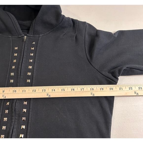 Ariat Black Full Zip Hoodie Sweatshirt Base Layer Women's Large - Picture 11 of 13